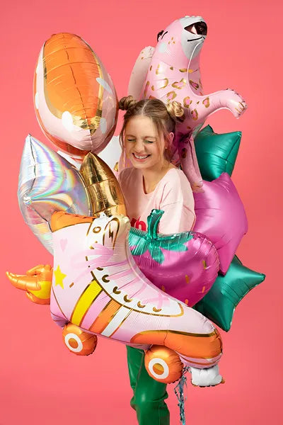 Foil balloon Roller Skate