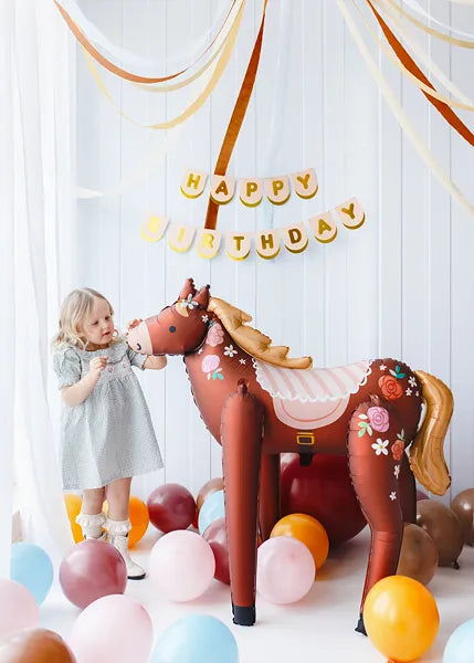 Foil balloon horse