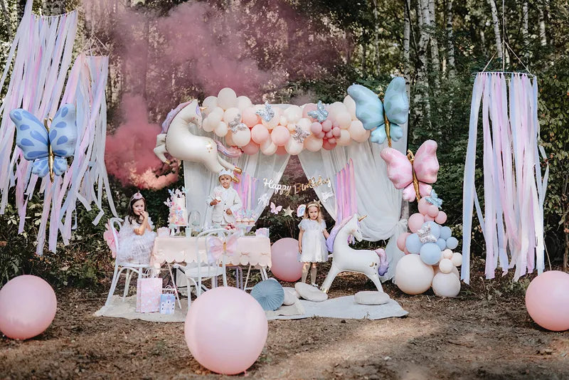Foil Balloon Butterfly Mint
