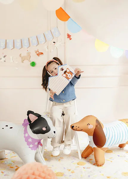 Standing Foil Balloon Dachshund