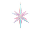3D Foil Balloon Star Iridescent