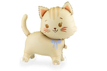 Foil balloon Cat on Wheels