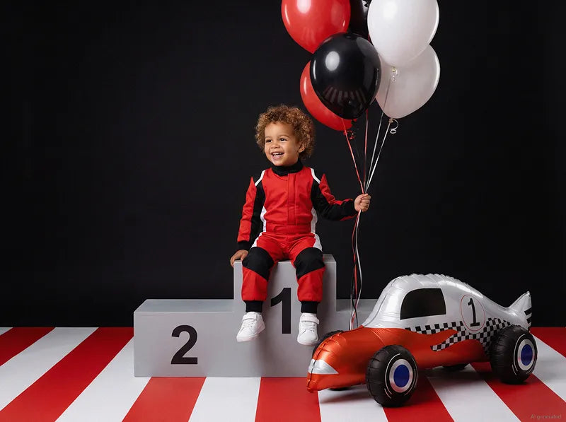 Foil balloon Racing Car