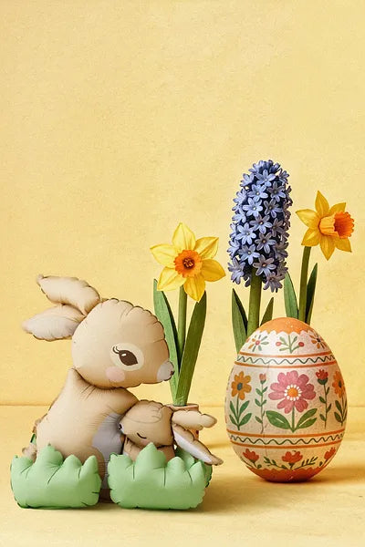 Standing foil balloon Bunnies