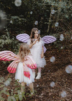 Foil Balloon Butterfly Wings Matte Pink