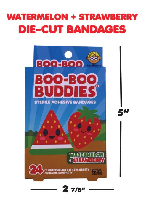 Watermelon & Strawberry Bandages
