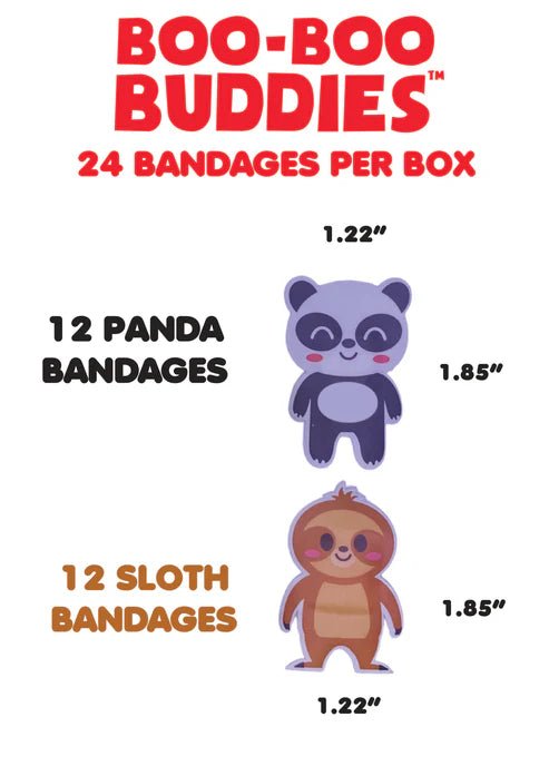 Sloth & Panda Bandages