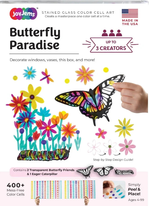 JoyJems Butterfly Pradise Art Kit