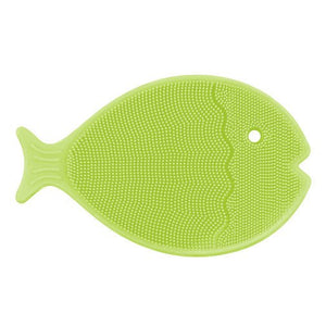 Silicone Mini Fish Scrub  3 Colours