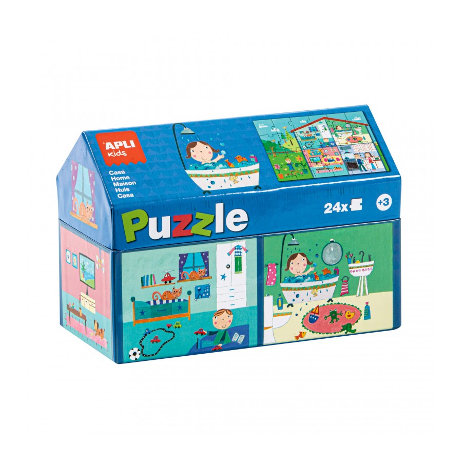 House Puzzle House Box