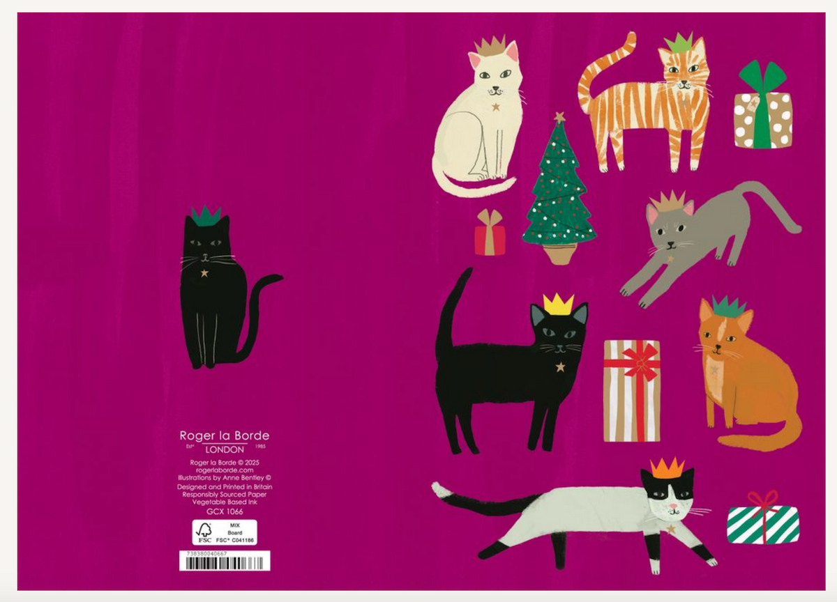 Cosy Cats Greeting Card