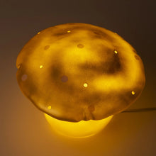 Medium Mushroom Night Lamp, Gold