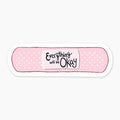 Bandaid - 3" Art Sticker