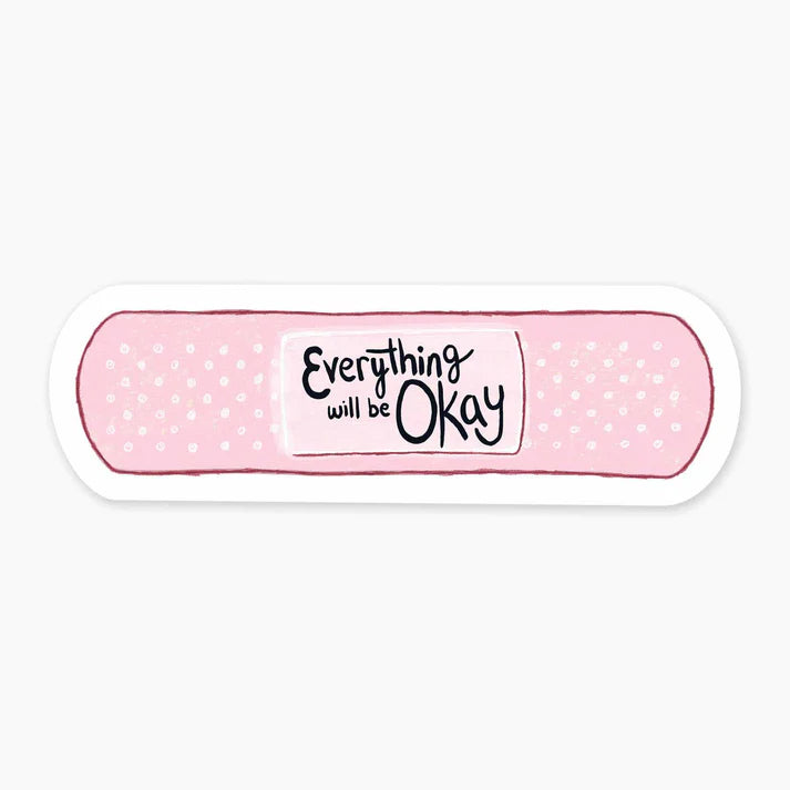 Bandaid - 3" Art Sticker