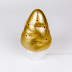 Small Mushroom Night Lamp, Gold