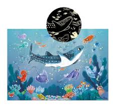 Puzzle fosforescente Bajo el mar 24 piezas