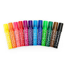 12 rotuladores gruesos punta cónica