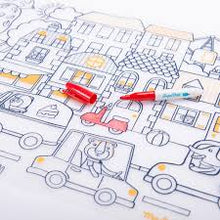 Mantel silicona para colorear + 5 Red