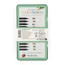 12 lápices multicolores Tout autour du monde