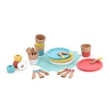 Wooden Lunch Set