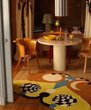 Melody Moon Butterfly Rug Lemon Large