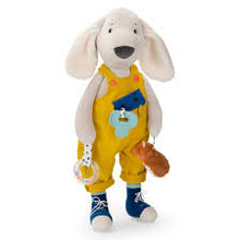 Muñeco perro Pilou amarillo Puce & Pilou