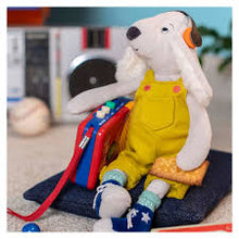 Muñeco perro Pilou amarillo Puce & Pilou