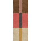Wool rug Chroma Spiced Coral