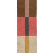 Wool rug Chroma Spiced Coral