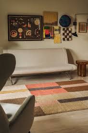 Wool rug Chroma Spiced Coral