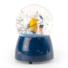 Bola de nieve musical Puce & Pilou