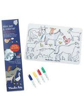 Mini set silicona para colorear