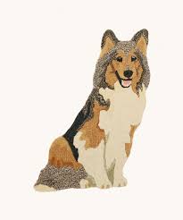 Colley Dog Rug Small