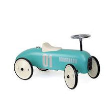 Blue Aqua Vintage Ride on Car