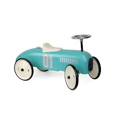 Blue Aqua Vintage Ride on Car