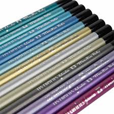 12 lápices colores metalizados Comètes