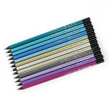 12 lápices colores metalizados Comètes