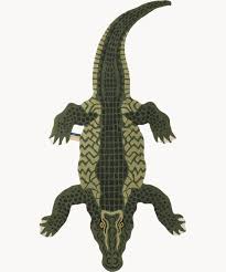 Coolio Crocodile Rug Large
