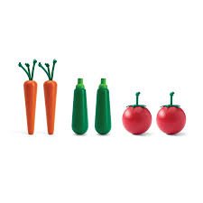 Fresh Produce Set B (Carrots, Zucchinis & Tomatoes)