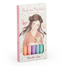 6 rotuladores tonos pastel Rosalies