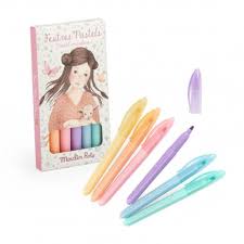 6 rotuladores tonos pastel Rosalies