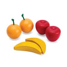 Fresh Produce Set A (Apples, Oranges & Bananas)