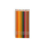 12 lápices de colores + tarjetas El jardín del molino