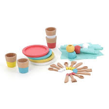 Wooden Lunch Set