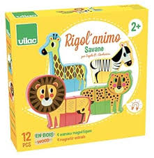 Magnetic Savannah Animals Set