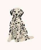 Dalmatian Dog Rug Small