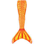 Cola de sirena amanecer tropical
