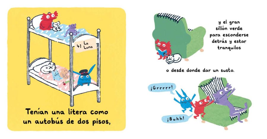 Alfonsito, ¡hay barro en el techo!