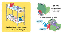 Alfonsito, ¡hay barro en el techo!