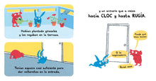 Alfonsito, ¡hay barro en el techo!